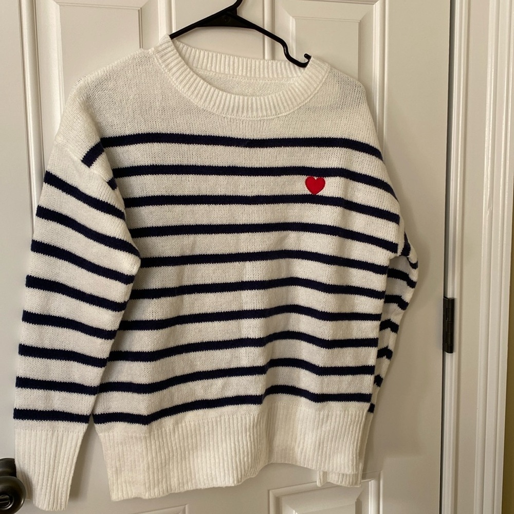 Shein pullover crew neck sweater